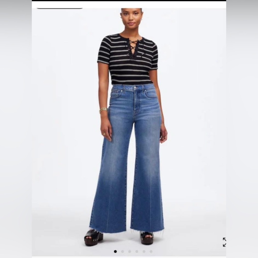 Madewell flare leg jeans